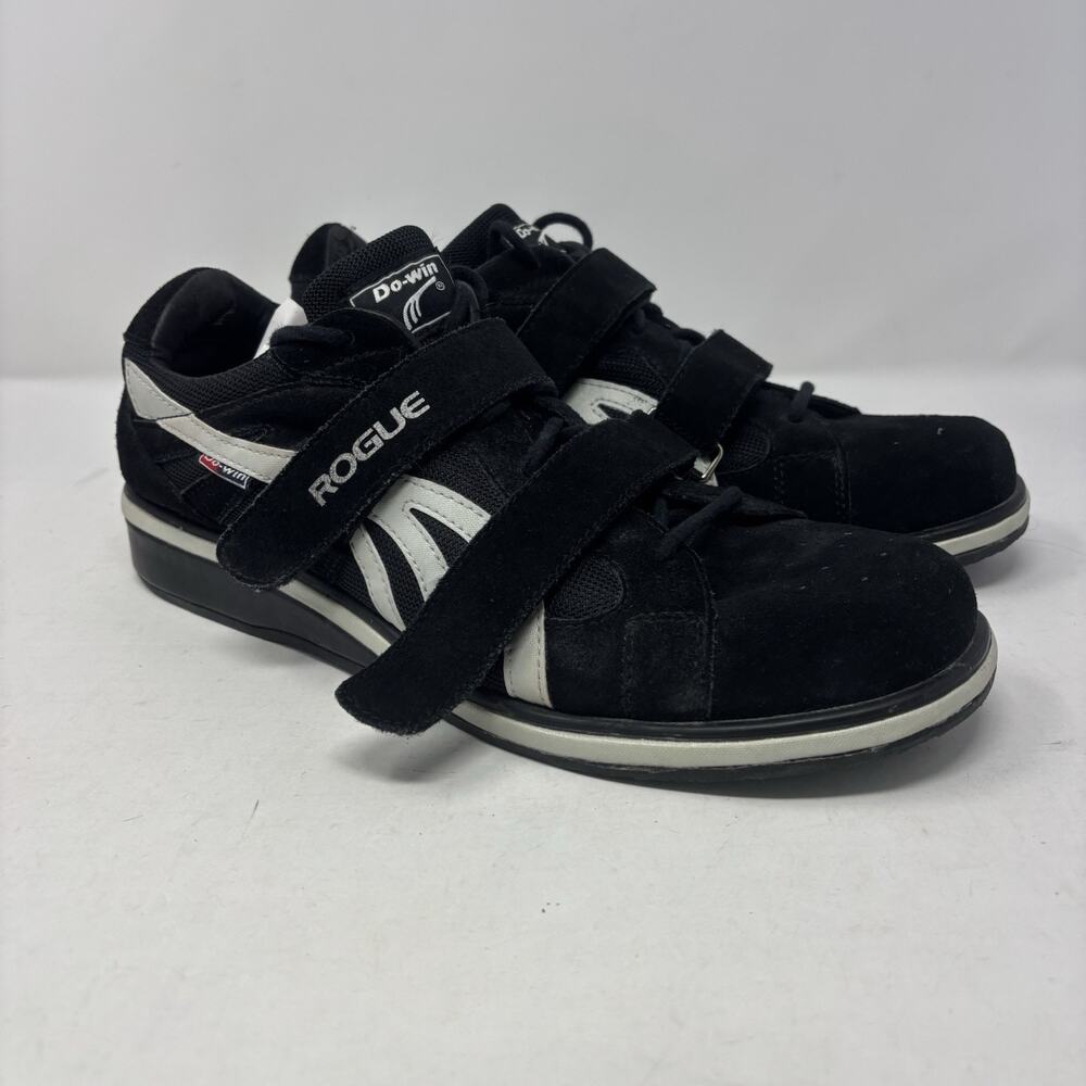 Rogue Do‑Win Weightlifting Shoes Men’s 12.5 Black White Powerlifting Squat READ